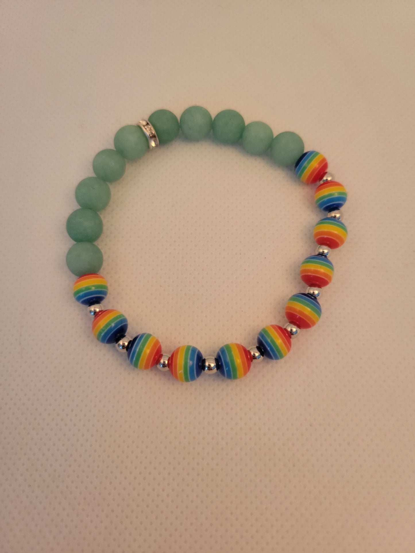 Pride green bracelet